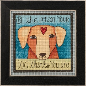 Mill Hill Be the Person Cross Stitch Kit - 7in x 7in