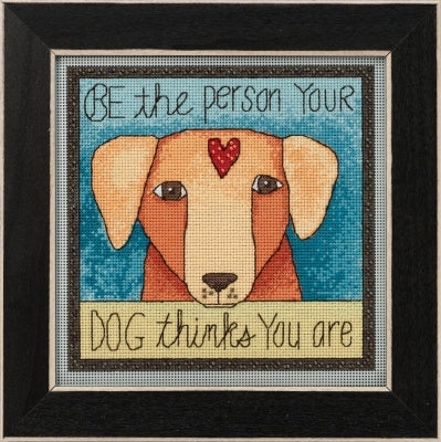 Mill Hill Be the Person Cross Stitch Kit - 7in x 7in