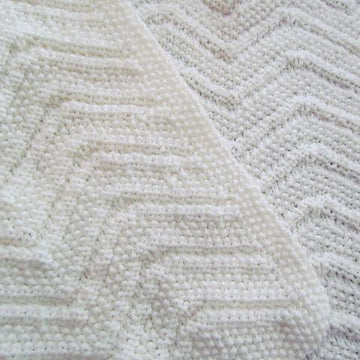 Upsy-Daisy Reversible Baby Blanket