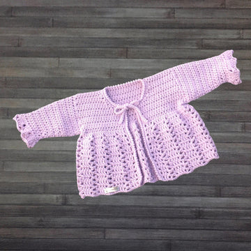 Orchid Baby Cardigan