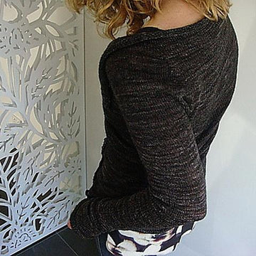 Grey Twist Cardi