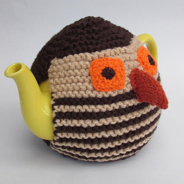 Earnest Owl Novelty Tea Cosy Knitting Pattern