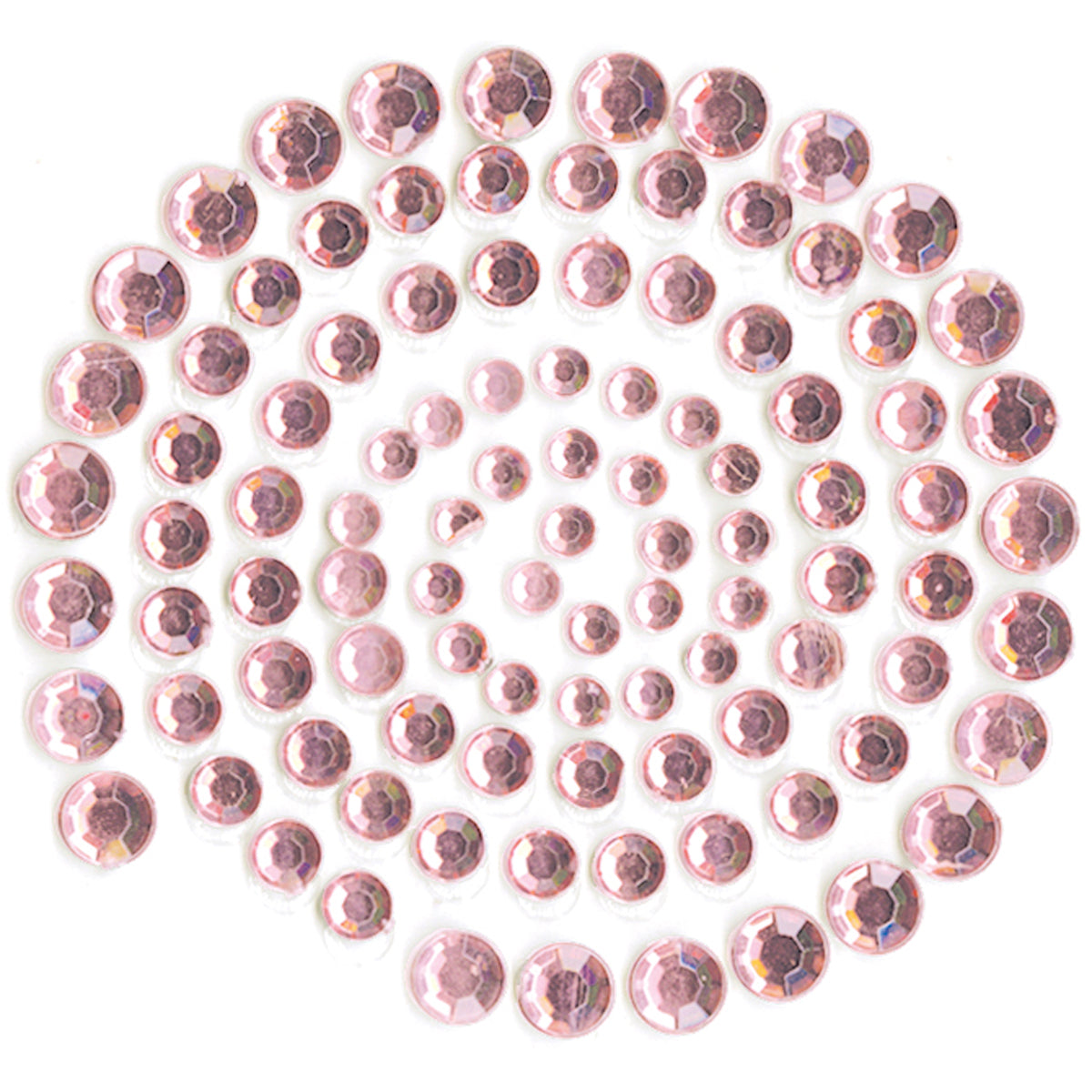 Kaisercraft Adhesive Rhinestones 100/Pkg - Antique Rose