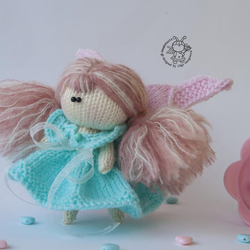 Thumbelina amigurumi doll