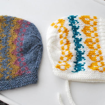 8-bit Fair Isle Hat