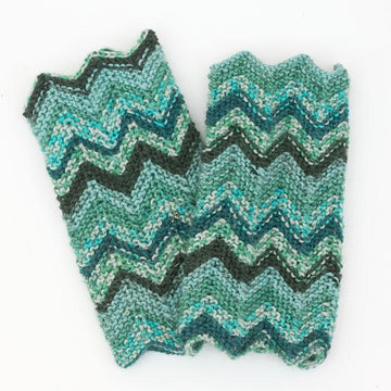 Chevron Fingerless Gloves
