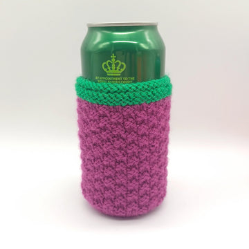 PDF Summer Fruits DK knitting pattern Can Sleeve Cosy/Sleeve/Coozie/Cozy Summer Vibes Easy Knitting Pattern Charity Knits Beer Bottle