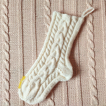 Rustic Christmas Stocking