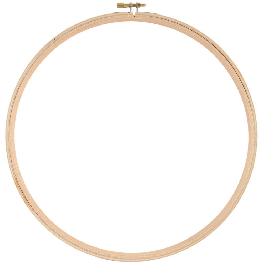 Darice Wood Hoop 10in