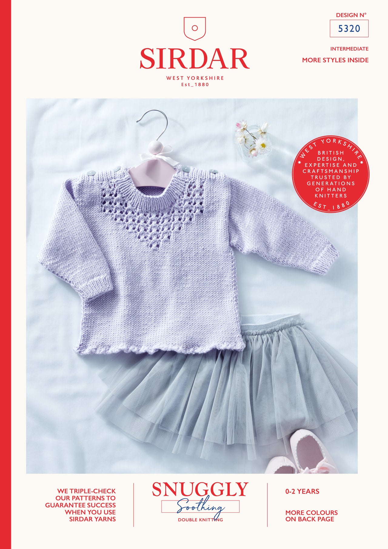 Jumper in Sirdar Snuggly Soothing - 5320 - Leaflet