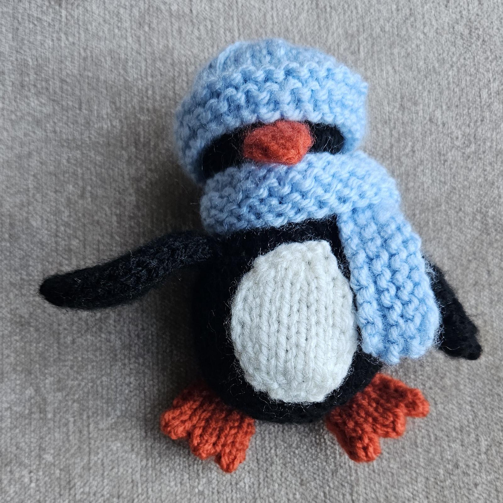 Knitted Penguin