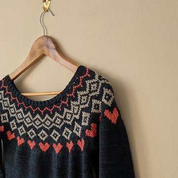 Fairisle Hearts Sweater