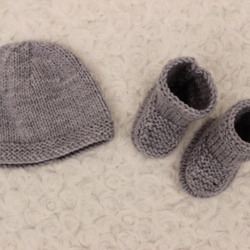 Baby Romper, Cardigan, Hat & Booties Knitting Pattern #602