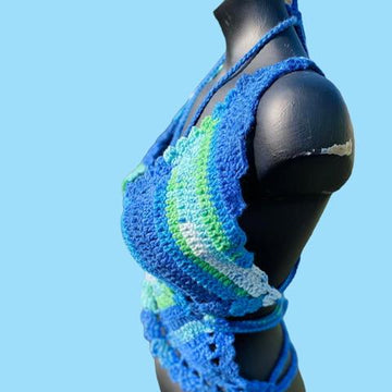 Butterfly Crochet Top