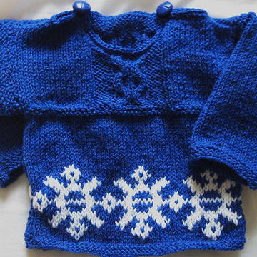 Love Knitting Christmas Jumper and hat For Babies & Toddlers