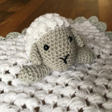 Fluffy Sheep Security Blanket