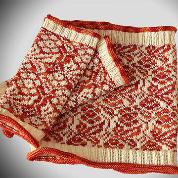 Rubus Cowl and Wrist warmers
