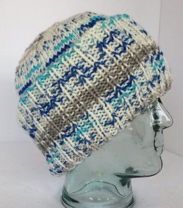 Triple Cuff Knit Hat