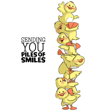 Art Impressions Stackers Cling Rubber Stamp Set - Duck