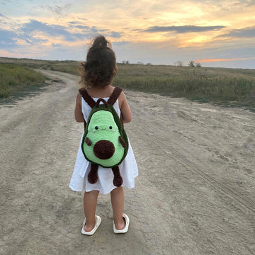 Backpack Avocado for kids