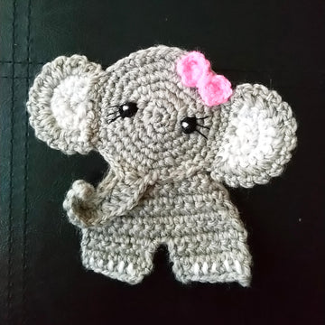Elephant Applique Blanket