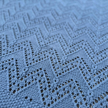 Chevron Cuddle Baby Blanket