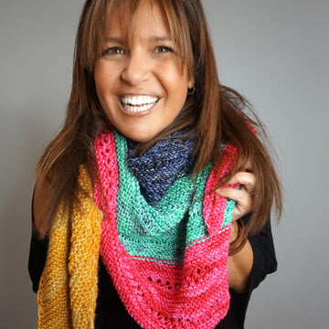 Unicorn Kounty Knit Shawl