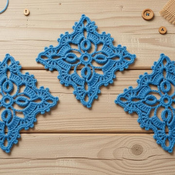 Crochet Square Motif Pattern – Granny Square PDF + Video Tutorial