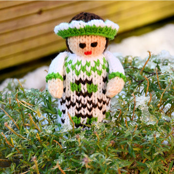 Winter Folk Doll Knitting Pattern - Toy Knitting Pattern