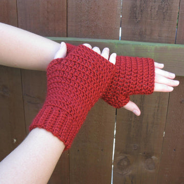 Red Riding Hood mitts