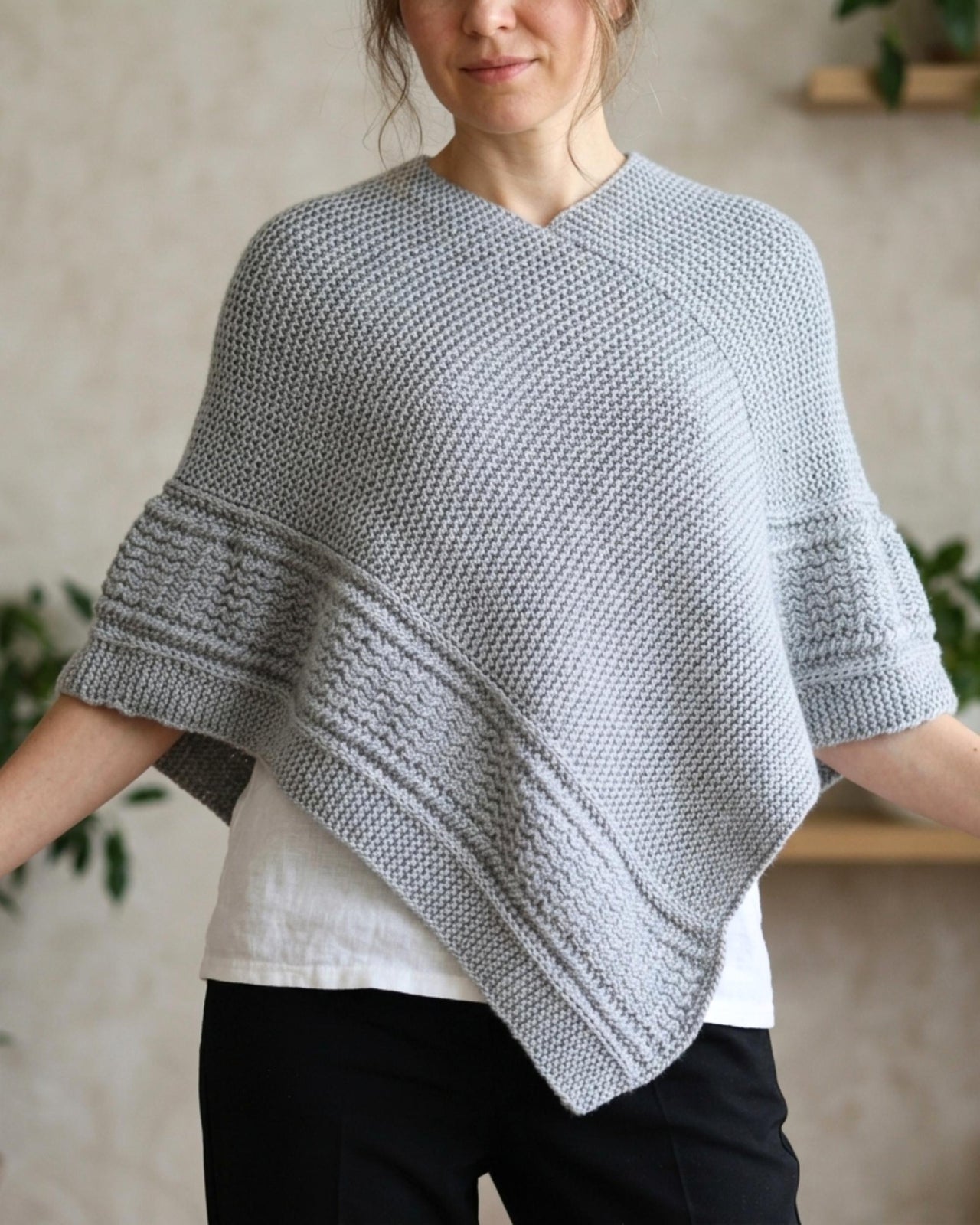 The Winding Lanes Poncho
