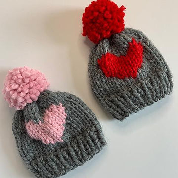Big Heart Beanie Patter