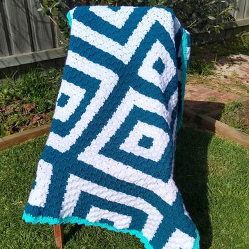 Connected Squares Blanket