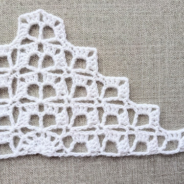 Crochet Shawl/Baktus #108