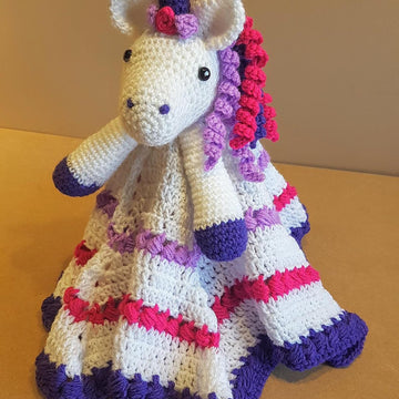 Maria The Unicorn Baby Lovey Security Blanket