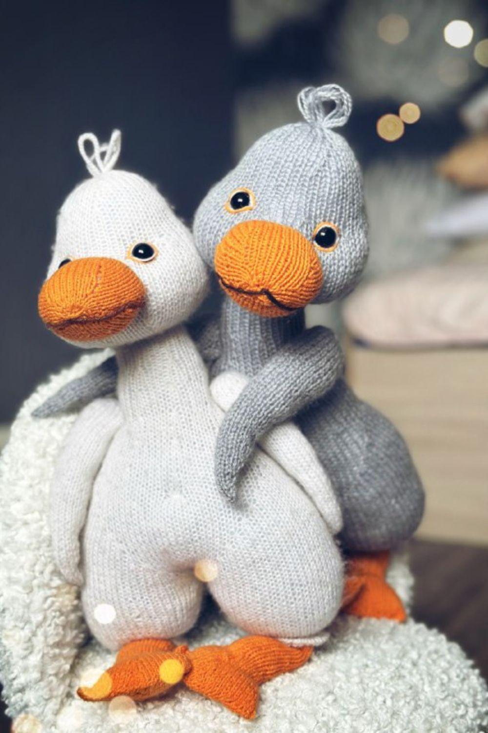 Goose Toy Knitting Patterns
