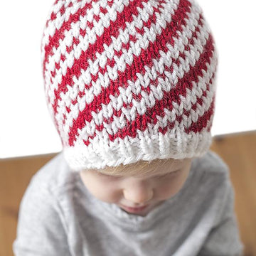 Peppermint Candy Cane Hat