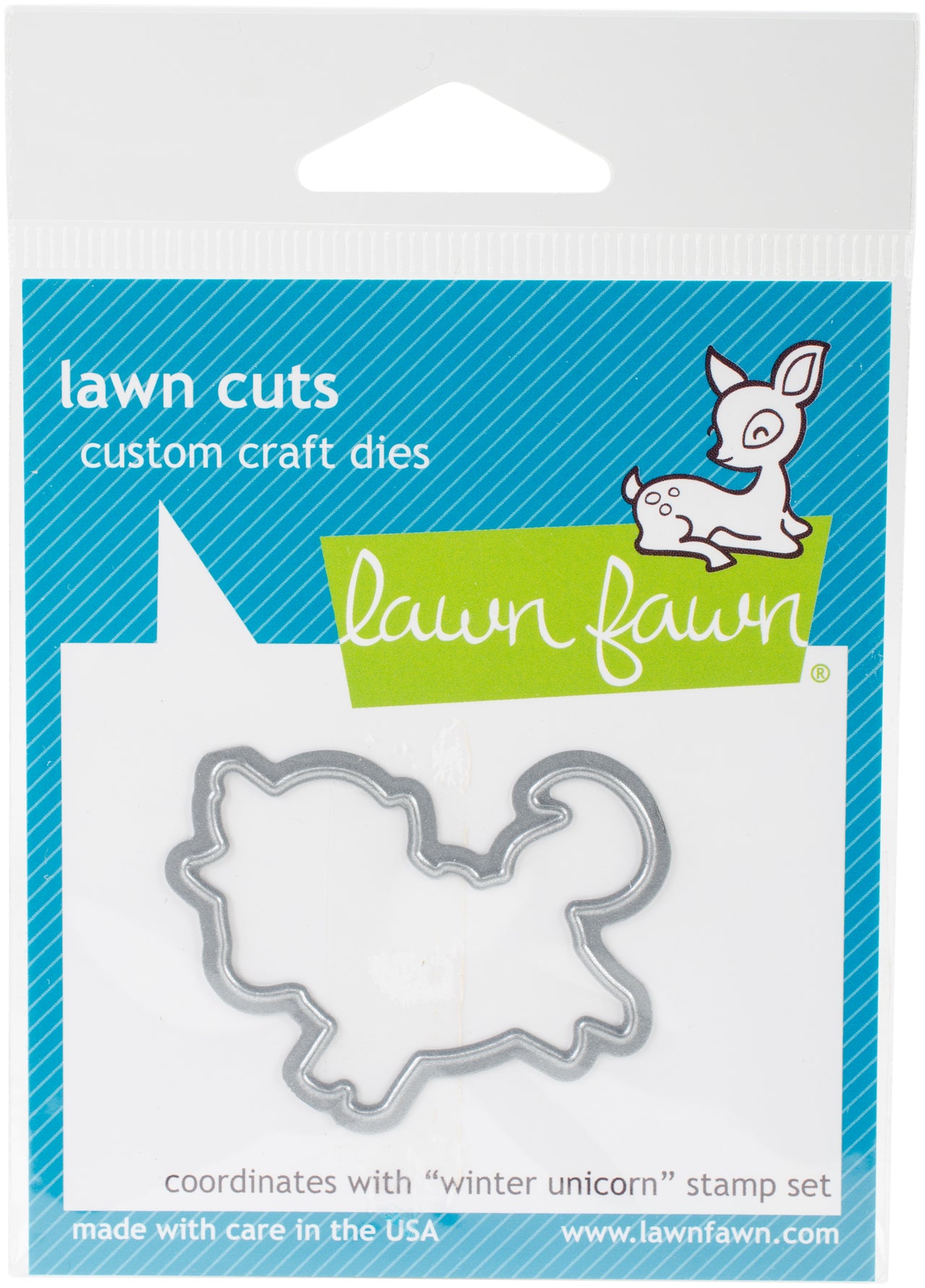 Lawn Fawn Lawn Cuts Custom Craft Die - Winter Unicorn