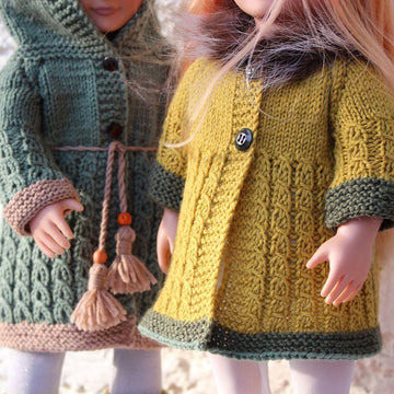 12 inch Doll Coat