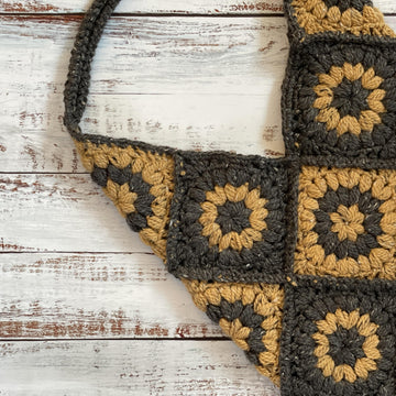 Crochet Sunburst Bag