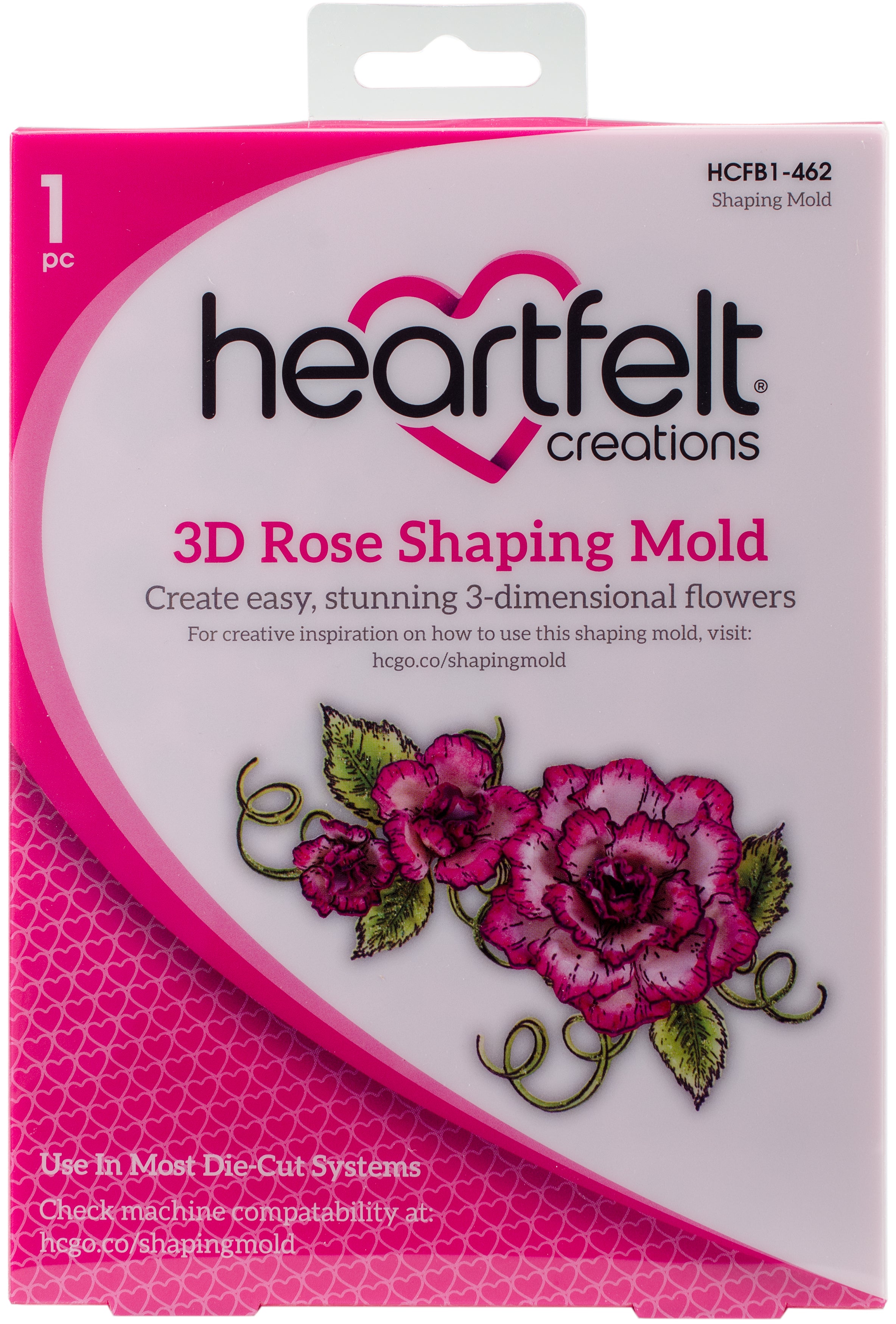 Heartfelt Creations Shaping Mold - 3D Rose