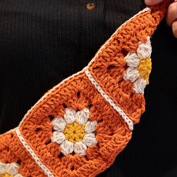Daisy Granny Square Bum Bag