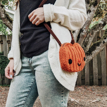 Pumpkin Crossbody Bag