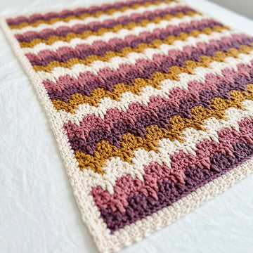 Sunset Waves Blanket