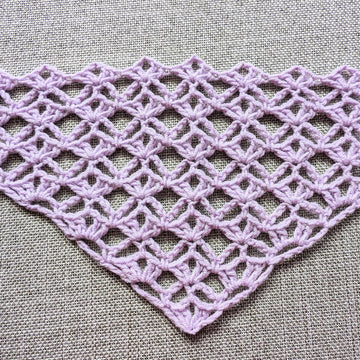 Crochet Bandana/Shawl Pattern/Chart #2