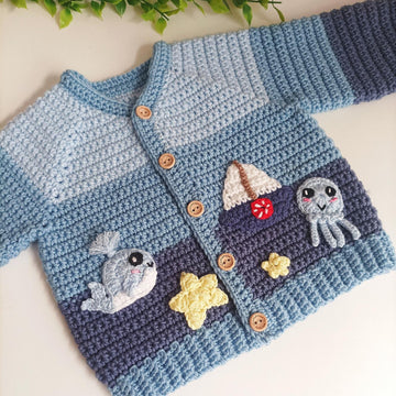 Little Applique Cardi