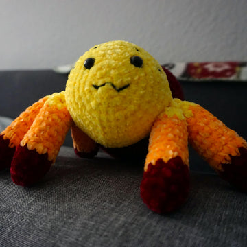 Häkelanleitung für die Amigurumi Kuschelspinne