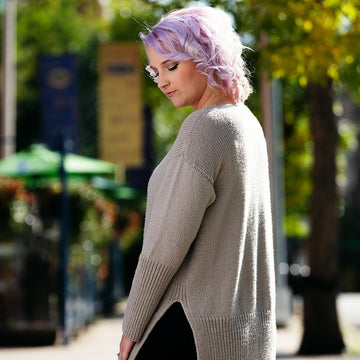 Side Split  Pullover