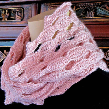 Petals: Tunisian Lace Wrapper