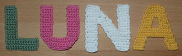 Alphabetic characters, A-Z